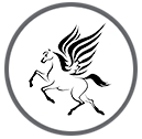 Pegasus High School Logo